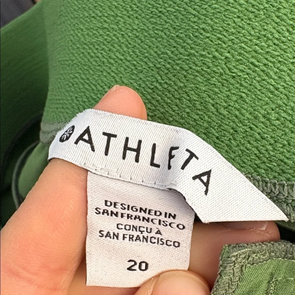 Athleta Women's Brooklyn Heights Green Cargo Pants Size 20 - Picture 4 of 6
